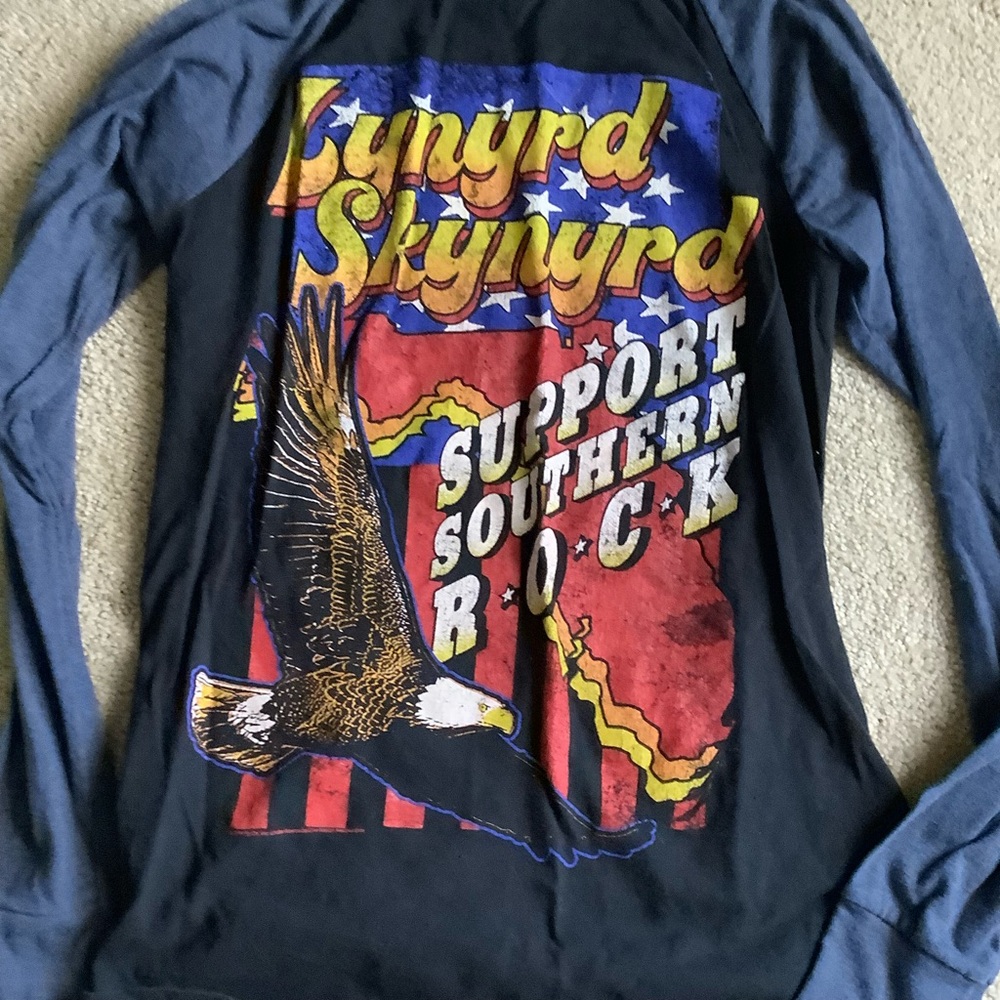 Lynyrd Skynyrd Live Nation Graphic Mens T Shirt Southern Rock Small Concert